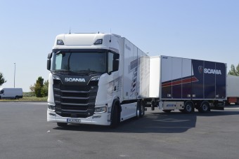 Kipróbáltuk a Scania legerősebb kamionját
