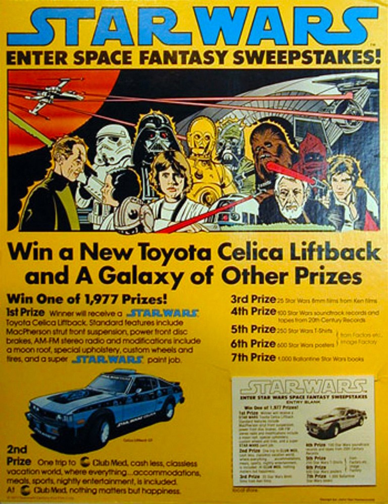 Tudtad, hogy ez volt az egyetlen hivatalos Star Wars-autó? 1