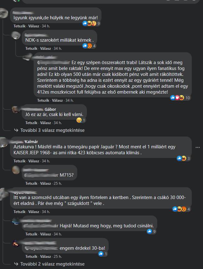 Ha Facebook csoportban adnál el autót, kapcsold ki a kommentelést 4 Ha Facebook csoportban adnál el autót, kapcsold ki a kommentelést 4