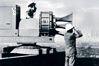 A leghangosabb légvédelmi szirénát egy amerikai V8-as hajtotta