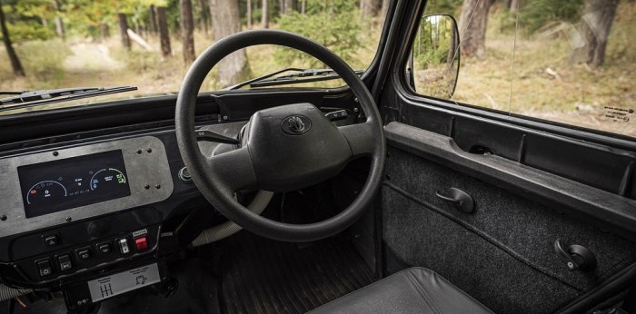 Villannyal némán suhan a jövőbe ez az átépített UAZ 4