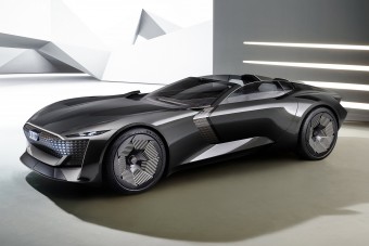Két autó egyben az Audi villanykabriója