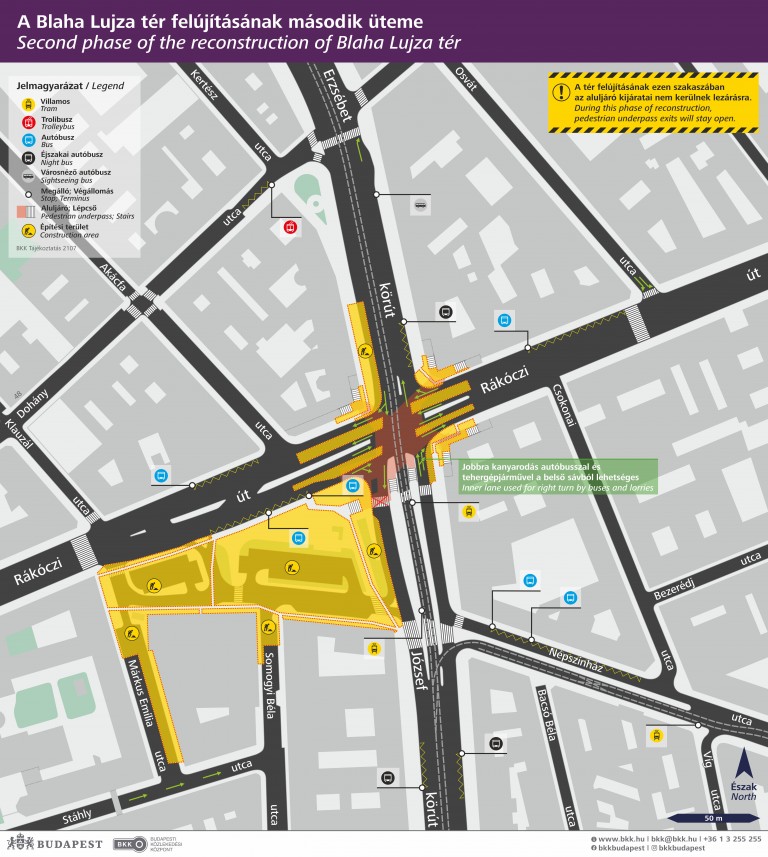 Még kaotikusabbá válik a közlekedés a Blaha Lujza téren és környékén 2 | Vezess Még kaotikusabbá válik a közlekedés a Blaha Lujza téren és környékén 2