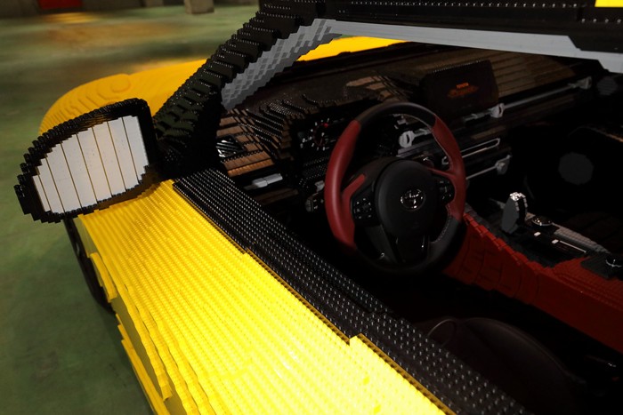 Vezethető életnagyságú Supra épült Legóból 7