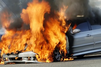 Akkumulátortűz pusztíthatja el az autód