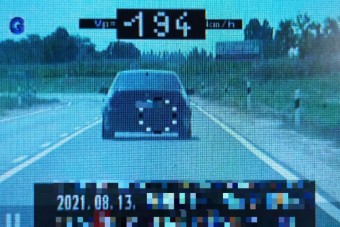 Durva gyorshajtót fogtak a nagykanizsai rendőrök