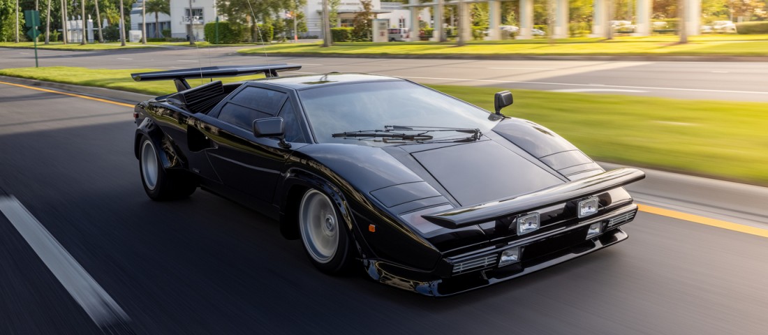 Történelmi örökségnek választották az Ágyúgolyófutam Lamborghinijét