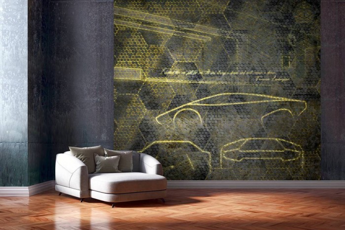 Már tapétája is van a Lamborghininek