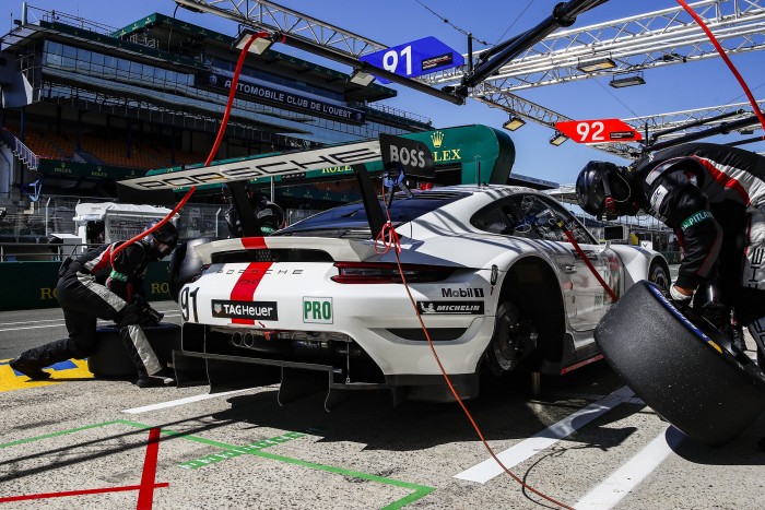 Elképesztő terhelést kapnak a versenyautók Le Mans-ban 28 Elképesztő terhelést kapnak a versenyautók Le Mans-ban 28