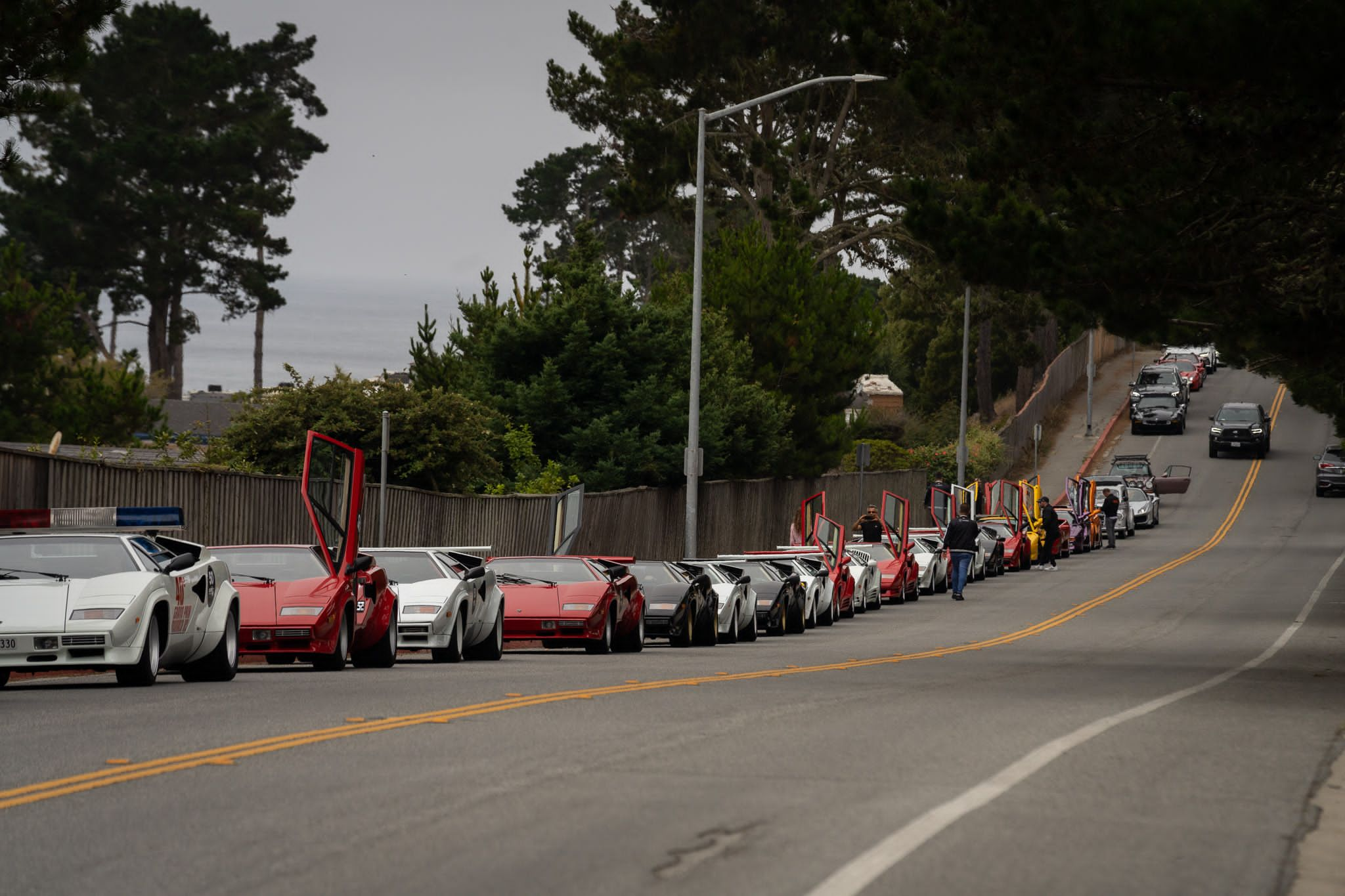 22 Countach vonult fel egyszerre a modell 50. évfordulóján 5