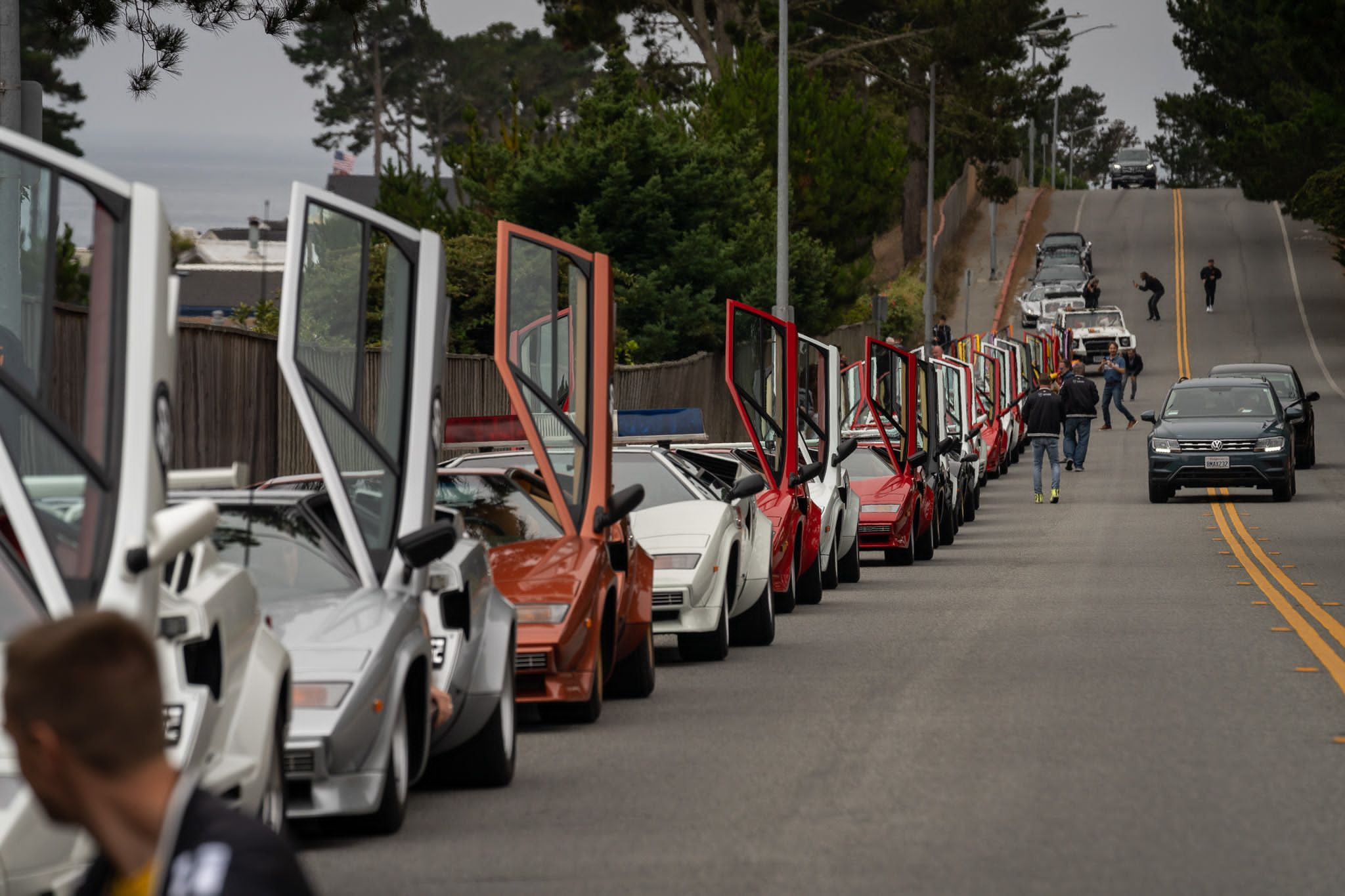 22 Countach vonult fel egyszerre a modell 50. évfordulóján 4