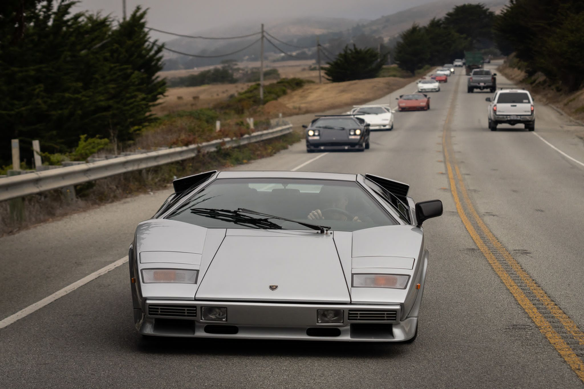 22 Countach vonult fel egyszerre a modell 50. évfordulóján 6