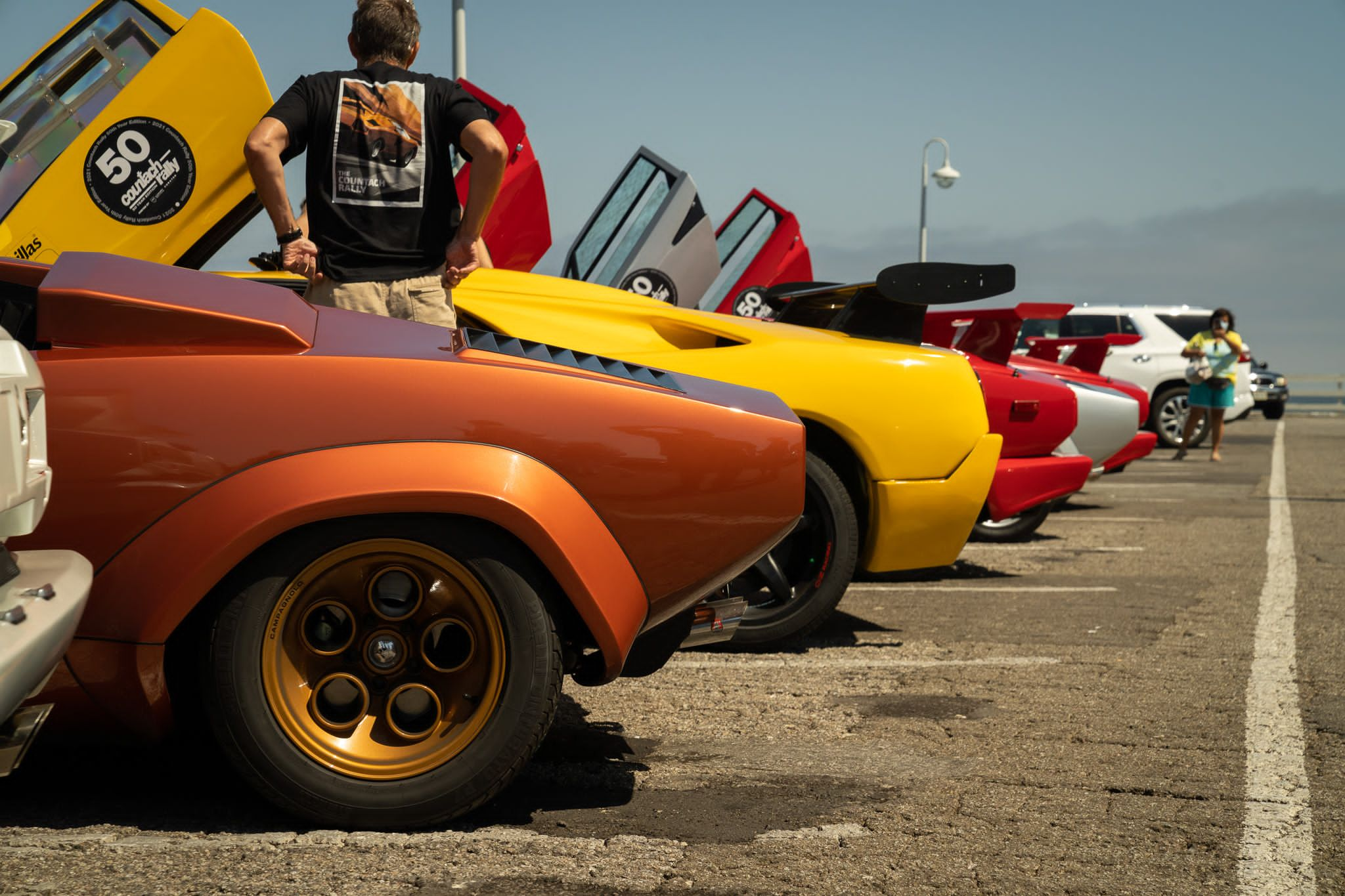 22 Countach vonult fel egyszerre a modell 50. évfordulóján 15