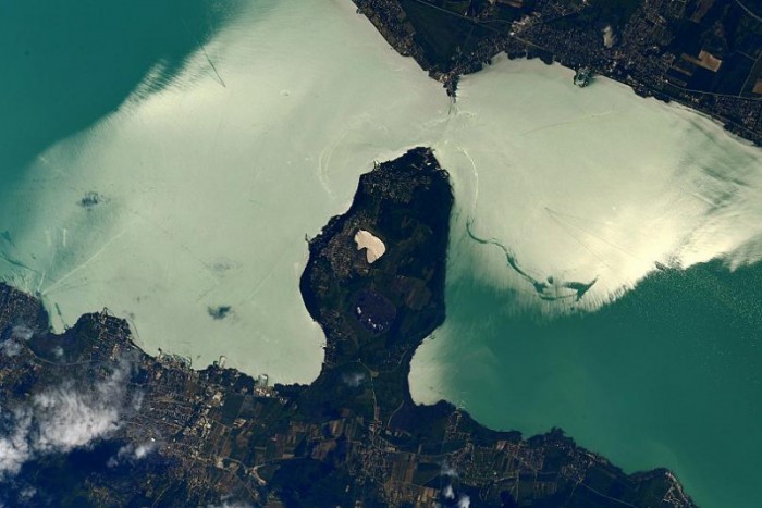 Így néz ki a Balaton az űrből fotózva 1 Így néz ki a Balaton az űrből fotózva 1