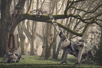 Nemes feladatot végezhet a gyilkos külsejű robot