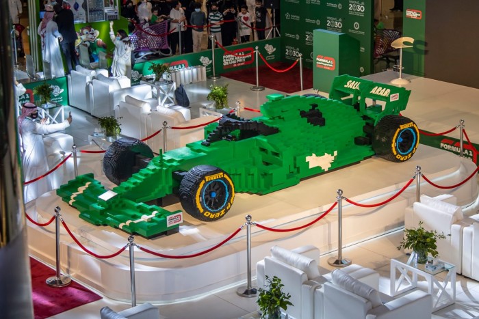 Rekordot döntött az építőkockákból álló F1-es autó