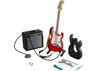 Menő villanygitárt épített a LEGO