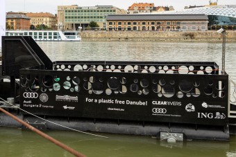 Az Audi megtisztítja a szeméttől a budapesti Dunát