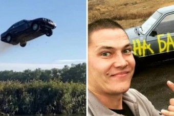 Gerinctörést ért az önjelölt orosz kaszkadőr autós ugratása