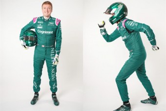 Versenyfelszerelésben futja le egy ember a maratont