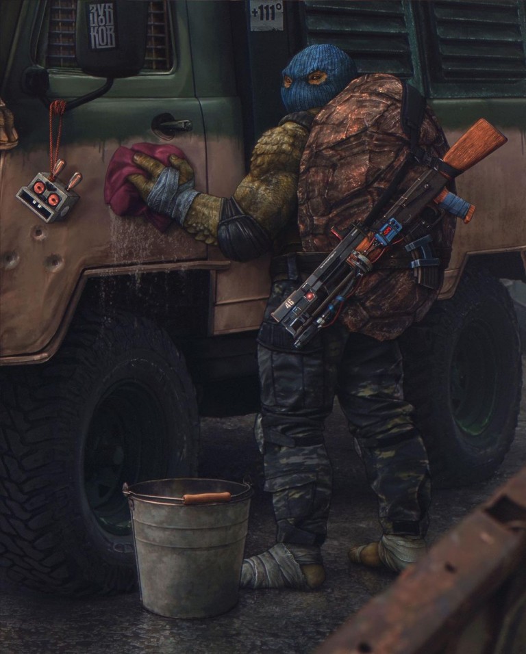 Így néznének ki gyerekkorunk kedvenc mesehősei egy orosz roncstelepen 9