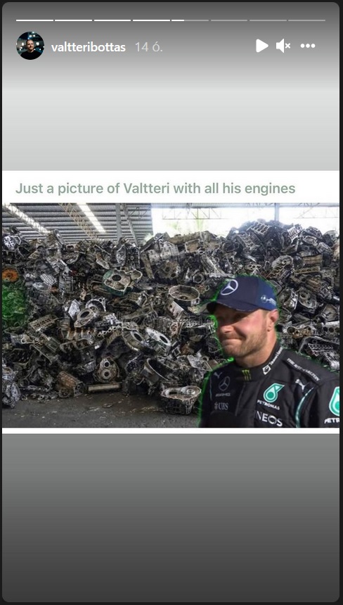 F1: Gúnyt űzött a Mercedesből Bottas 2