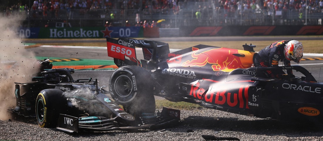 F1: Ricciardo nyert Monzában, Verstappen és Hamilton kiesett