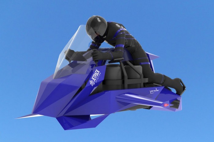 Filmbe illő repülő érkezik, jogsi se kell hozzá