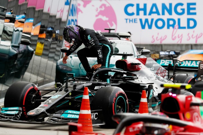 F1: Csalódott magában Hamilton