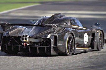 A Pagani új V12-esének üvöltése közkincs, így kellene szóljon minden értelmes versenyautó!