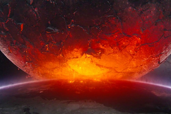 Föld és Hold ütközése okoz problémát ebben a friss világvégés moziban