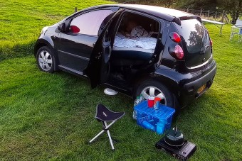 Gyermeki vágyból készült a világ legkisebb lakóautója