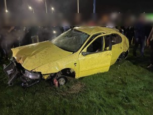 Mondhatni olcsón megúszta a Kaposváron száguldozó, majd balesetező seatos