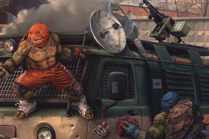 Így néznének ki gyerekkorunk kedvenc mesehősei egy orosz roncstelepen