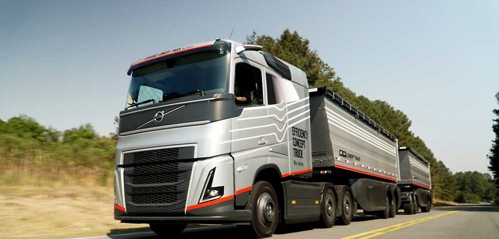 Tükrök nélkül hasít a jövő Volvo kamionja