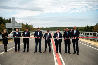 Új gyorsforgalmi utat adtak át Magyarországon 
