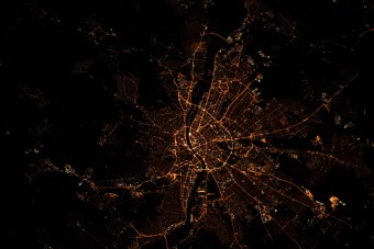 Zseniális fotó készült Budapestről az űrből