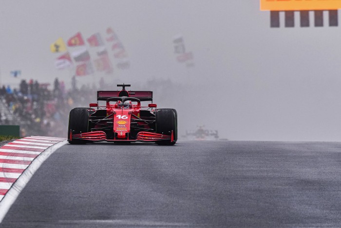 F1: Jó versenyt futott, mégsem örül Leclerc