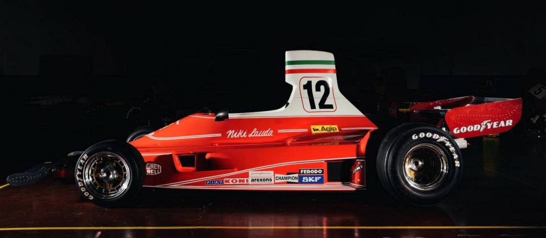 Lauda ilyennel versenyzett, még a másolat is sokat ér