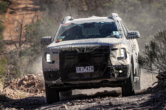 Már tesztelik az új generációs Ford Ranger prototípusát 4
