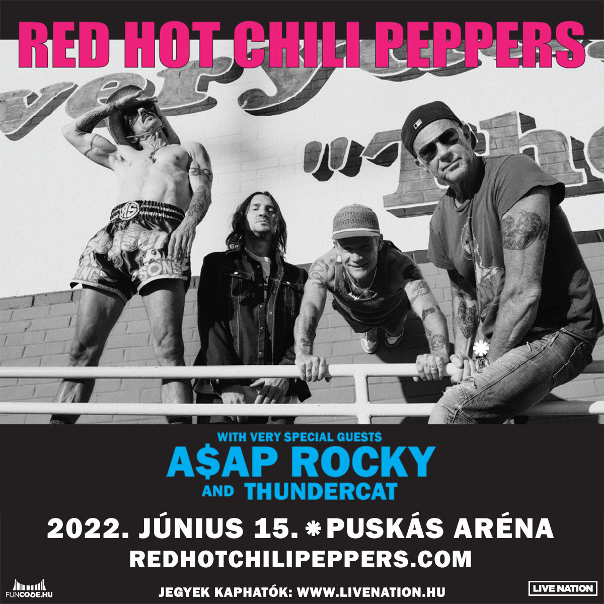 Jövőre Budapesten játszik a Red Hot Chili Peppers 1