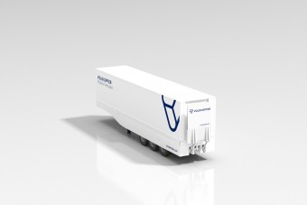 Helikopter leszállópályát rejt ez a félpótkocsi