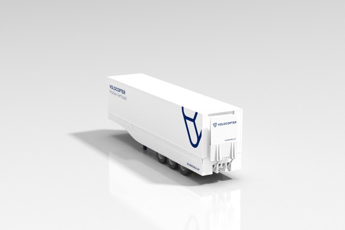 Helikopter leszállópályát rejt ez a félpótkocsi