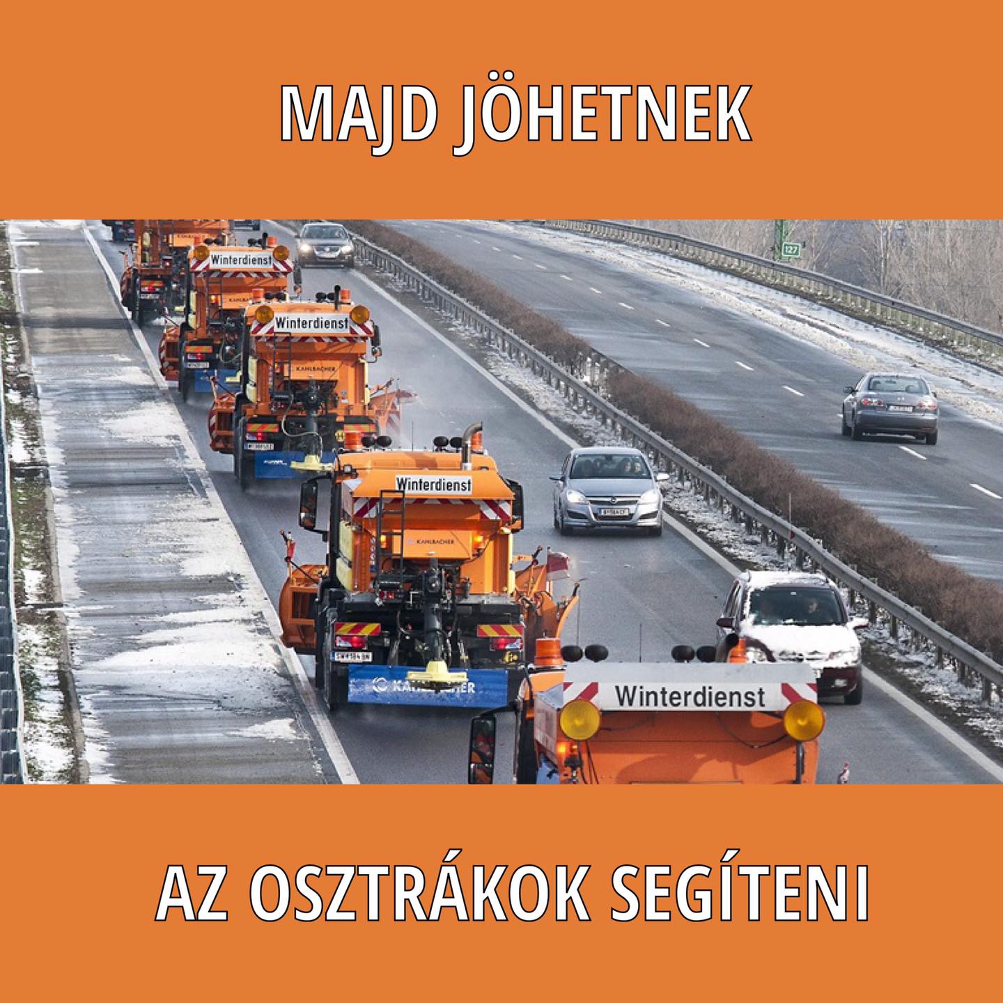 Magabiztos Facebook-poszttal üzen hadat a Magyar Közút a télnek 4