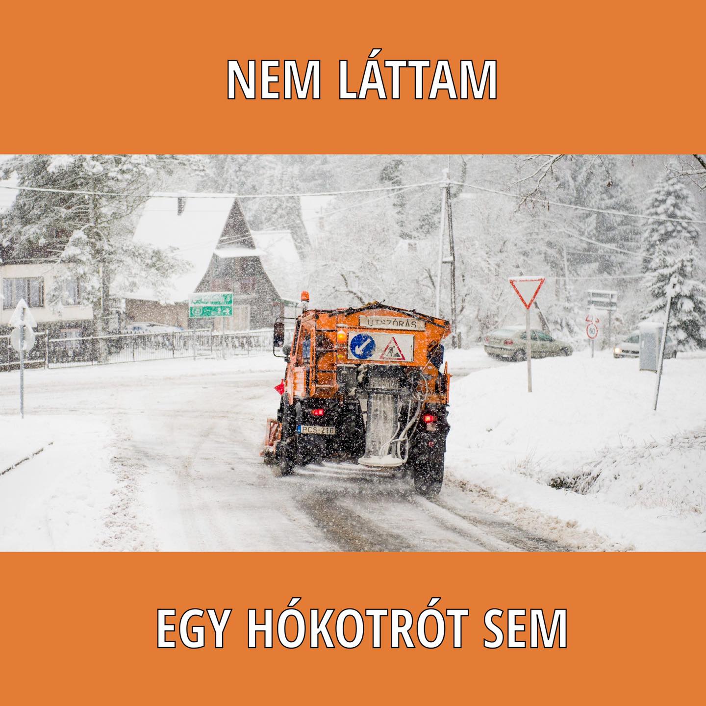 Magabiztos Facebook-poszttal üzen hadat a Magyar Közút a télnek 5