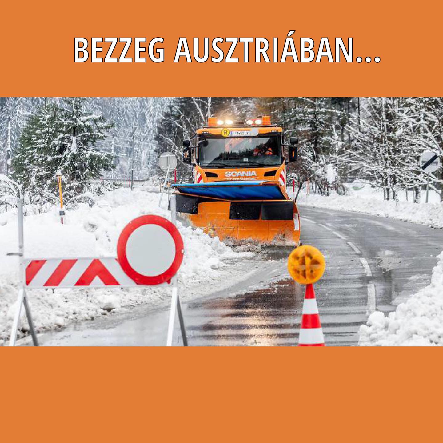 Magabiztos Facebook-poszttal üzen hadat a Magyar Közút a télnek 7