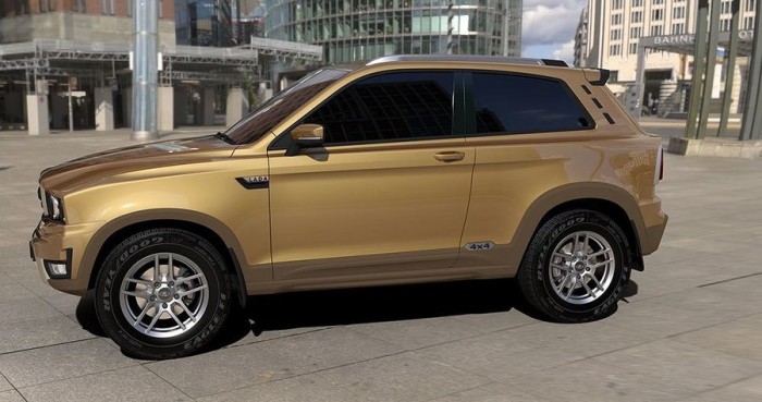 Ilyen lehetne a modern Lada Niva 5