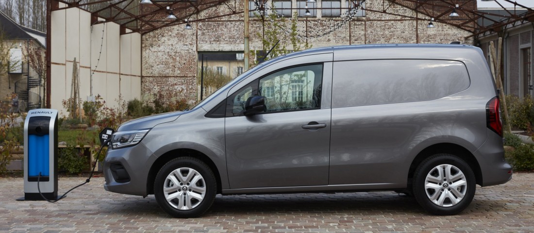 Villanymotort kapott a Renault Kangoo