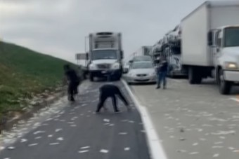 Banális okból terítődött be pénzzel az autópálya