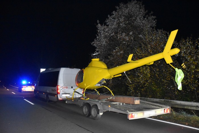 Új szintre emelték az utánfutós vontatást – helikopterrel 1 Új szintre emelték az utánfutós vontatást – helikopterrel 1